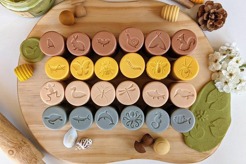 Yellow Door Let’s Roll Habitat Rolling Pin - Ocean Life For 2+ - My Playroom 