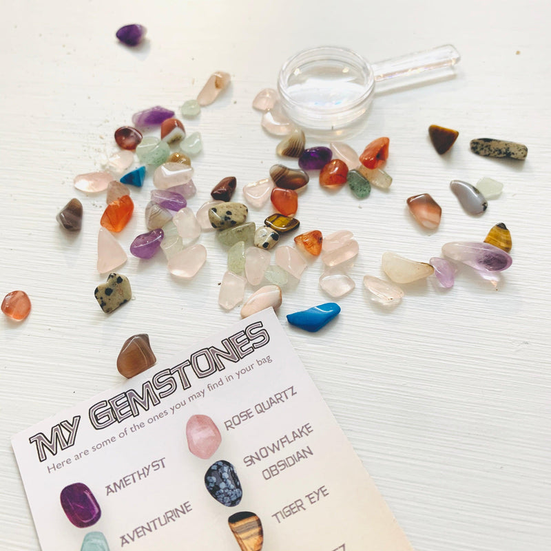 Loose Gemstone with Magnifying Glass - My Playroom 