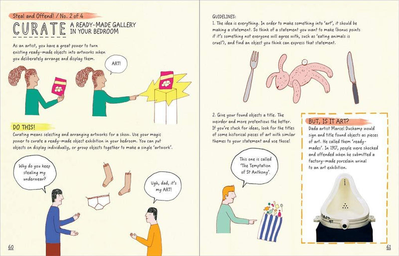 This Book Thinks You're an Artist (Paperback) - My Playroom 