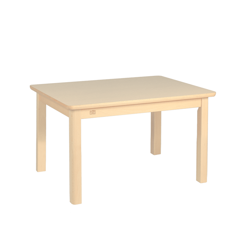 Montessori TABLE Beechwood 5 heights 80 x 60cm Table Top Kids Furniture Best Seller (Furniture Shipping)