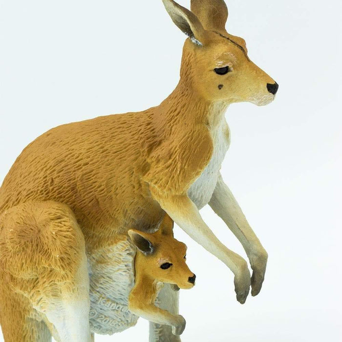 Kangaroo with Joey Australian Figurine - My Playroom 