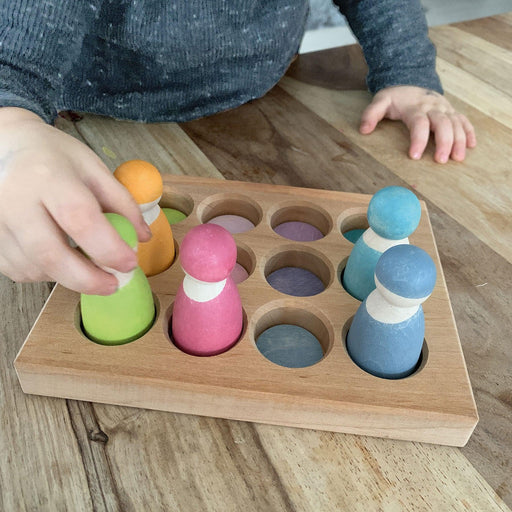 Grimm's Sorting Board Pastel 12m+ - My Playroom 