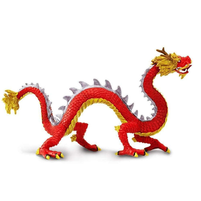 Horned Chinese Dragon Incredible Creature Figurine - My Playroom 