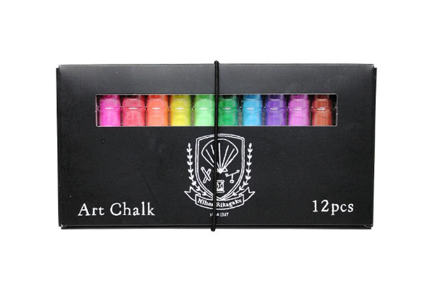 Kitpas Dustless Art Chalk 12Pcs 3yrs+ - My Playroom 