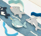 Tara Treasures Felt Ocean & Sea Creatures Finger Puppet Set of 4 - My Playroom 