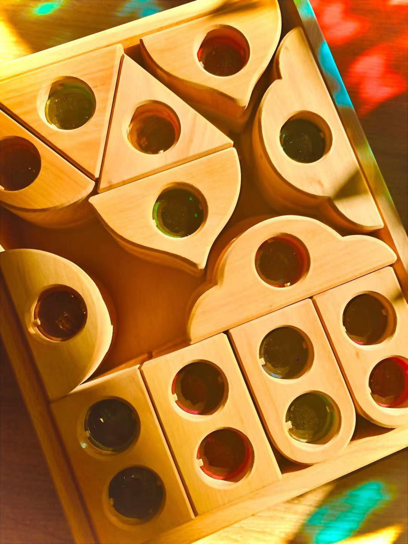 Bauspiel Fairy Tale Window Shapes - 36 Pieces 3yrs+ - My Playroom 