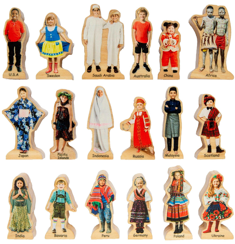 The Freckled Frog People Around The World 12m+ - My Playroom 