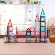 Connetix Pastel Ball Run Expansion 106 Piece Pack 2021 - My Playroom 