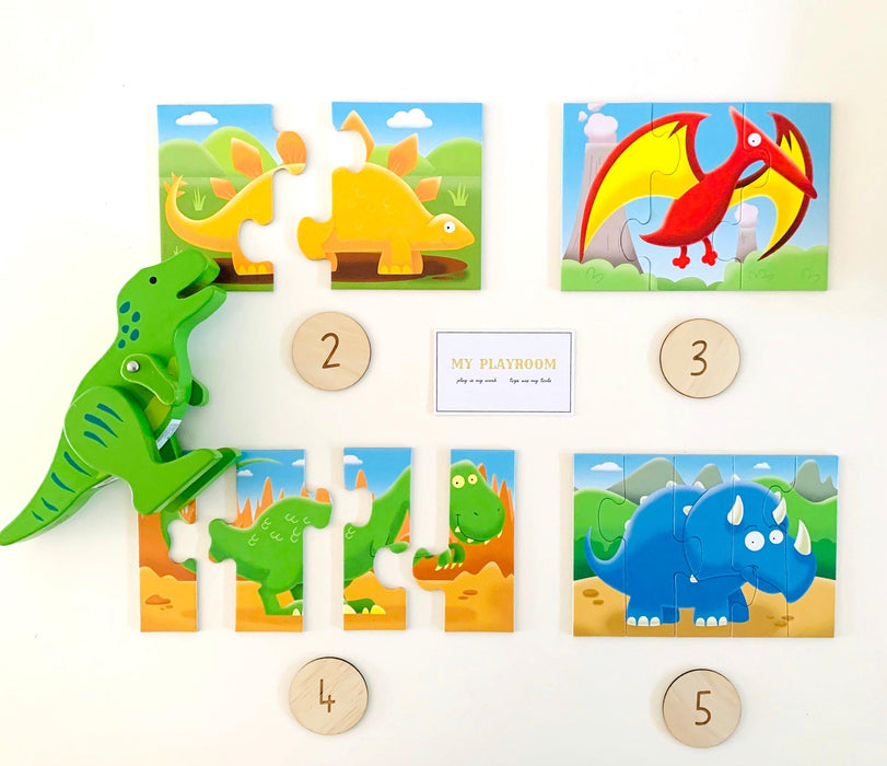 My First Puzzles of Jolly Dinos 18m+ - My Playroom 