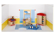 Goki Furniture for Flexible Puppets, Children's Room 3yrs+ - My Playroom 