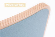 Wobbel Original Wool Felt Sky Balancing Board Original Wool Felt Sky - My Playroom 