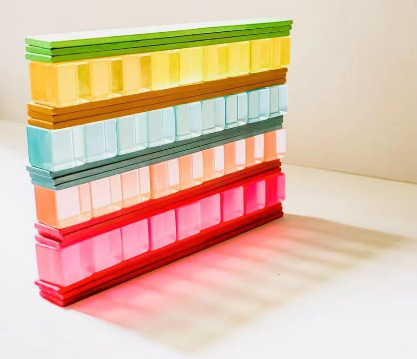 Bauspiel Lucite Cubes  20pc - My Playroom 