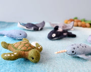 Tara Treasures Felt Sea Creatures Ocean Toys Set of 7 - My Playroom 