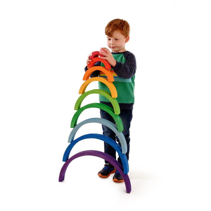 Bauspiel Giant Rainbow 10pc - 50cm - My Playroom 