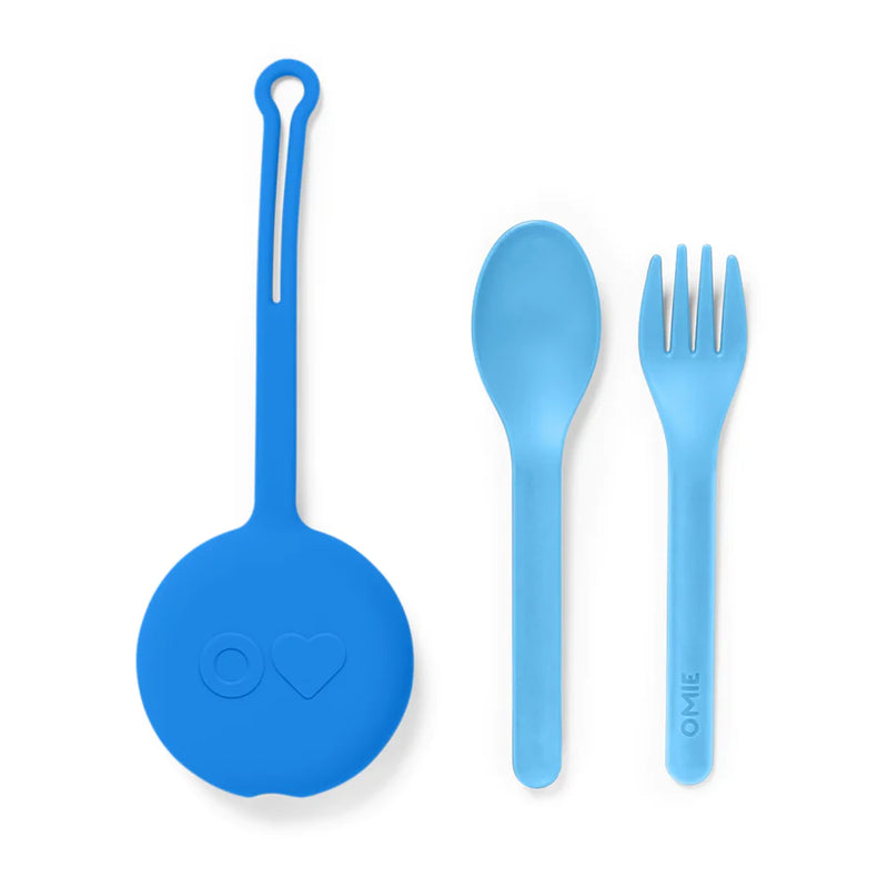 Omie Omiepod Kids Cutlery Set 3 Designs Kids Lunch Time 3yrs+