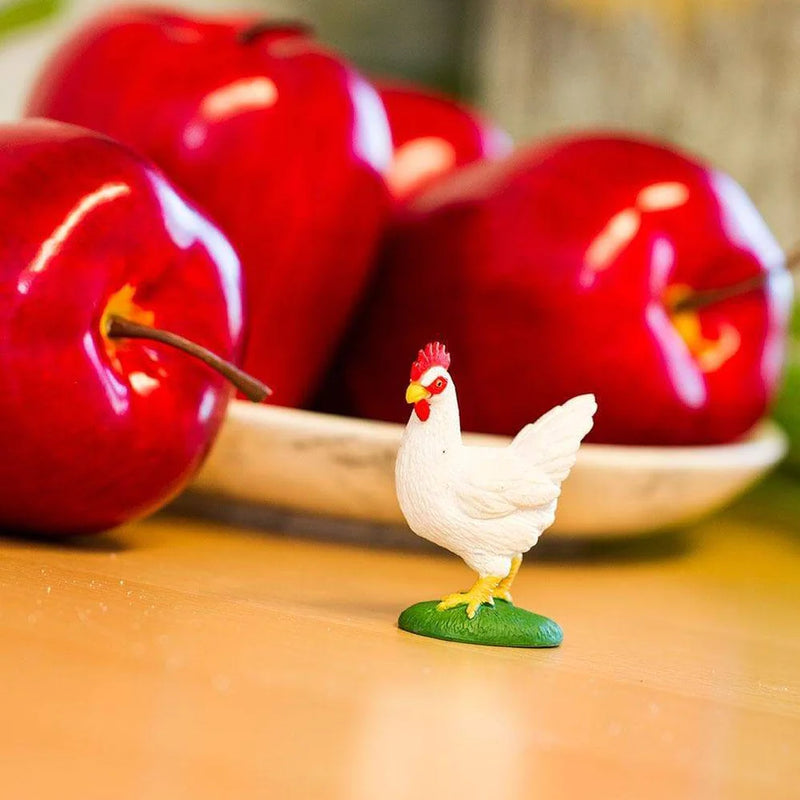 Chicken Figurine by Safari Ltd Farm Collection Animal Figurines 3yrs+