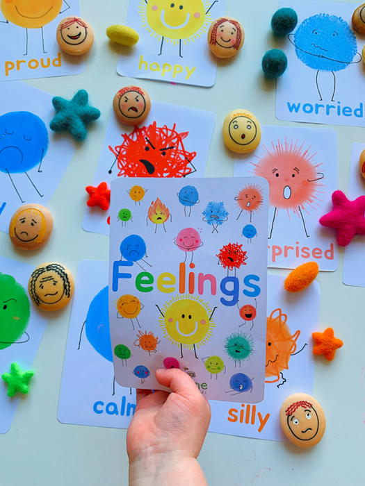 Feelings & Emotions Flash Cards