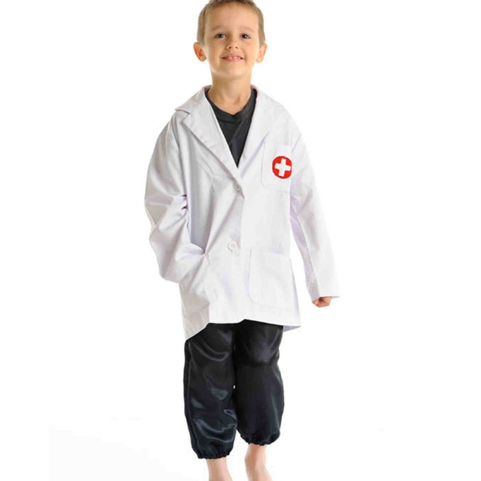 White Doctor Jacket Occupational Dress Up 4yrs+