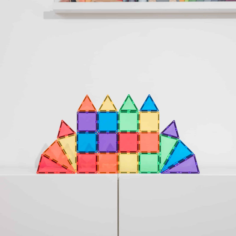 Connetix Tiles Rainbow Mini Pack 24 Piece Best Seller 3yrs+