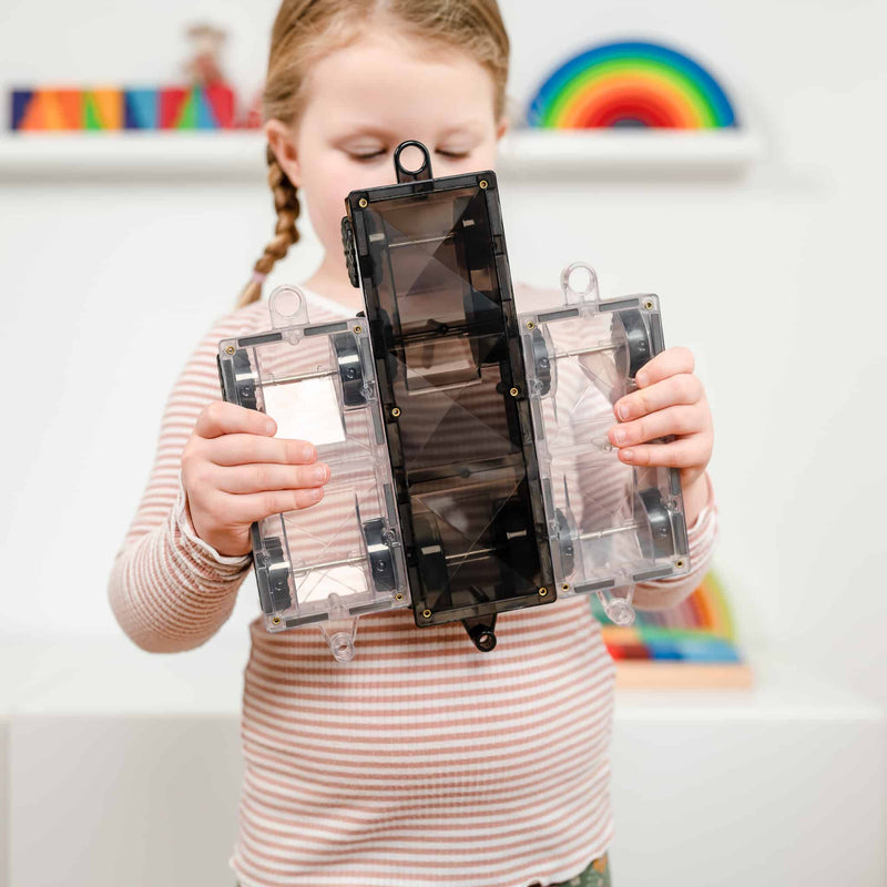 Connetix Transport Tiles Rainbow Pack 50 Piece Toy Car Best Seller 3yrs+