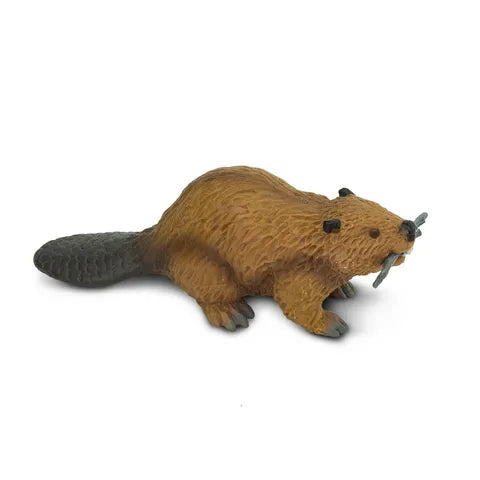 Beaver Figurine by Safari Ltd Woodland Collection Animal Figurines 3yrs+