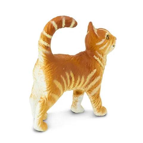 Tabby Cat Figurine by Safari Ltd Farm Collection Animal Figurines 3yrs+