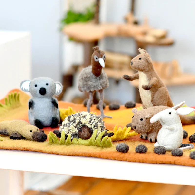 Tara Treasures Felt Koala Australian Animals Pretend & Imaginative Play Toys Felt Animals Retired 3yrs+