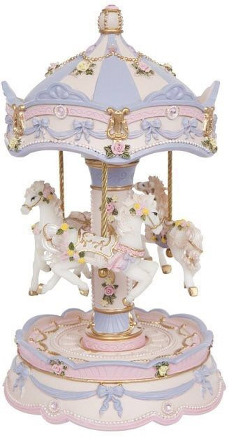 Carousel Music Box Revolving Horse Royal Purple Best Seller Most Loved in Store