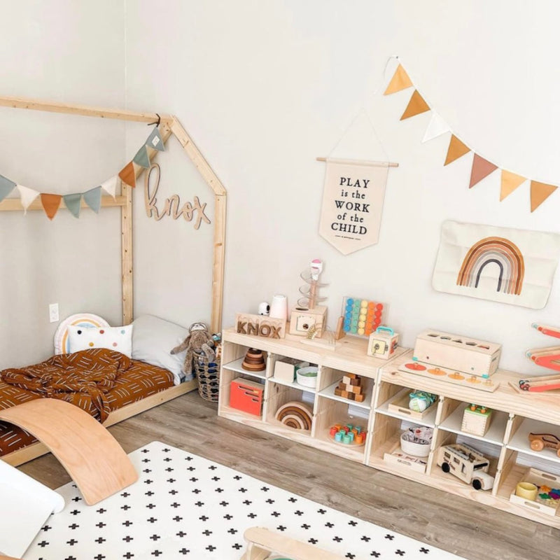 Play Is The Work Of The Child Canvas Banner