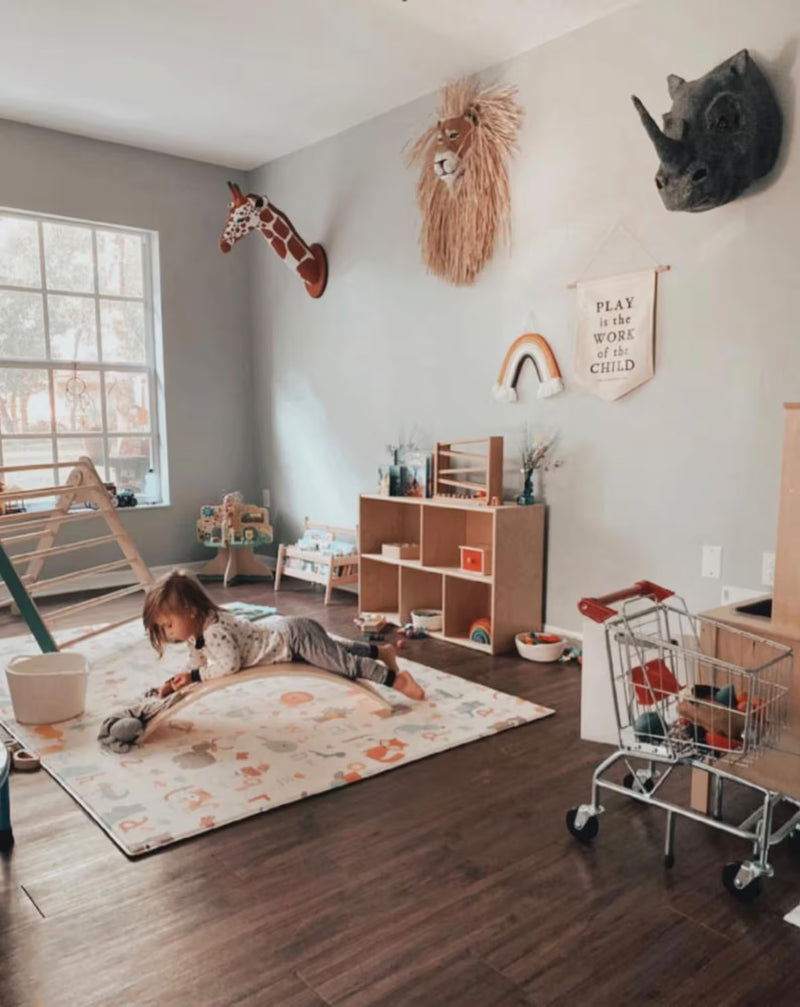 Play Is The Work Of The Child Canvas Banner