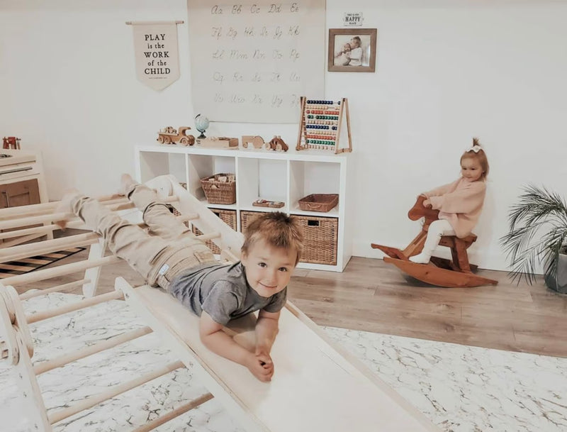 Play Is The Work Of The Child Canvas Banner