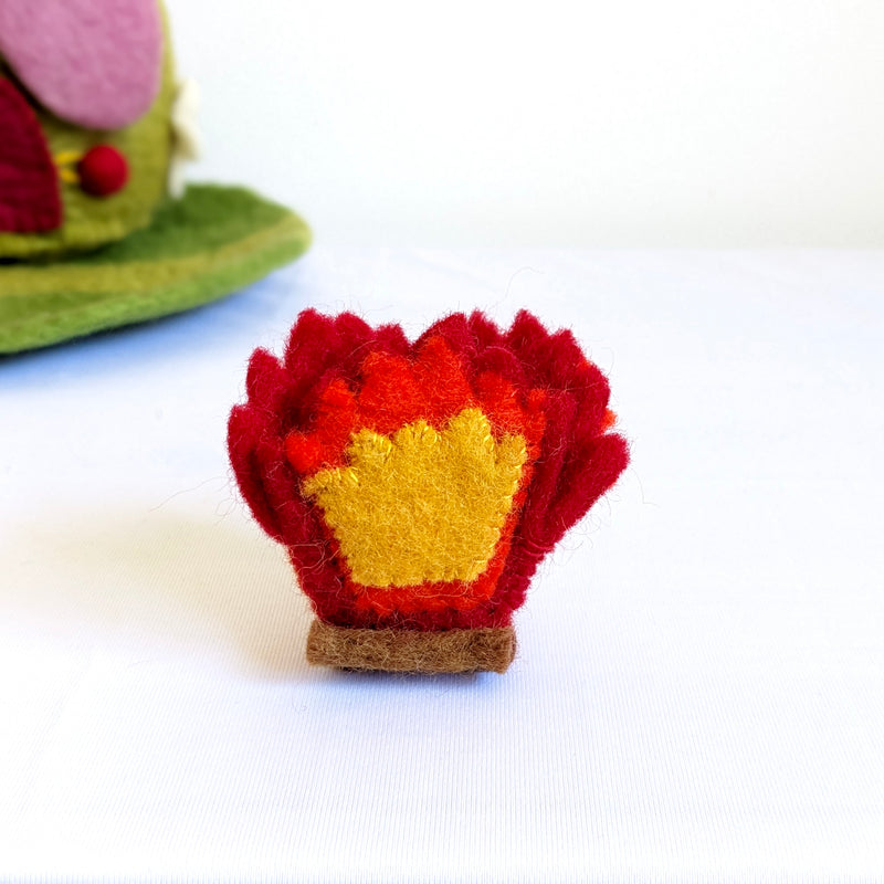 Papoose Felt Mini Fire Pretend & Imaginative Play Toys 3yrs+