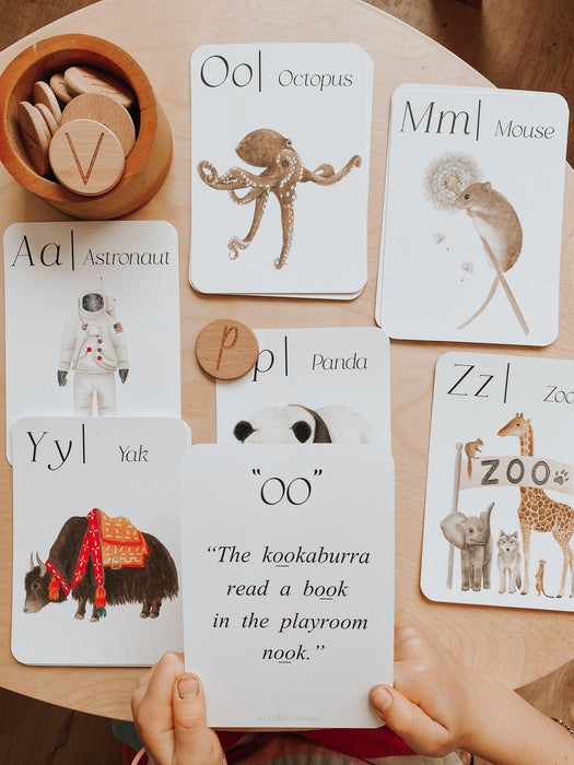 Jo Collier Around the World Phonics and Sounds Flashcards - My Playroom 