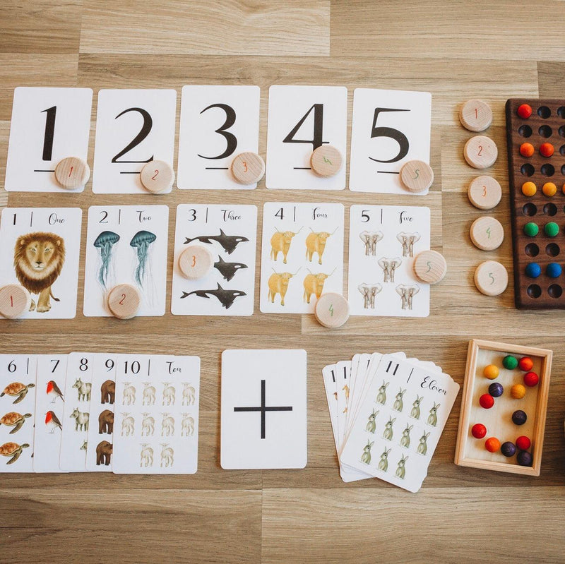 Jo Collier "Nature's 123" Flashcards - My Playroom 