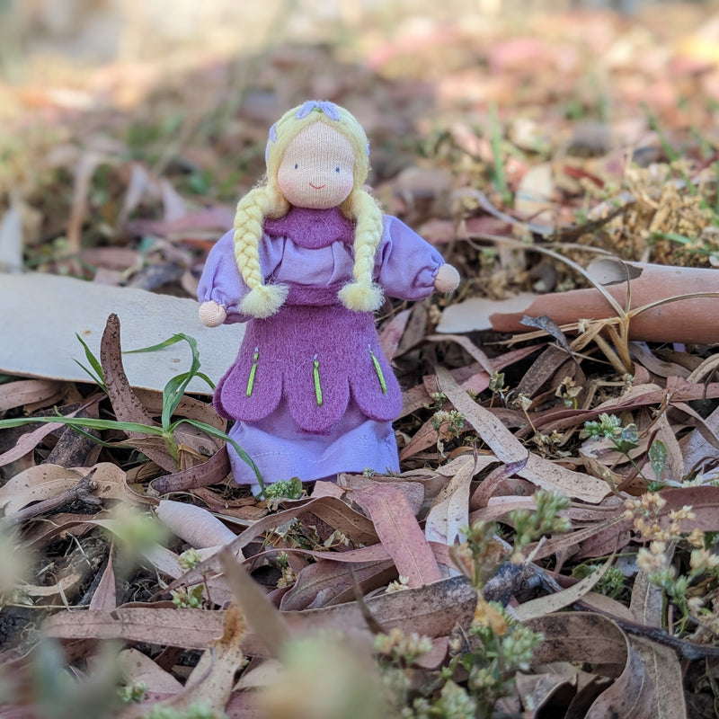 Evi Doll Spring Lavender 13cm Fairy Unicorn and Castle Theme 3yrs+