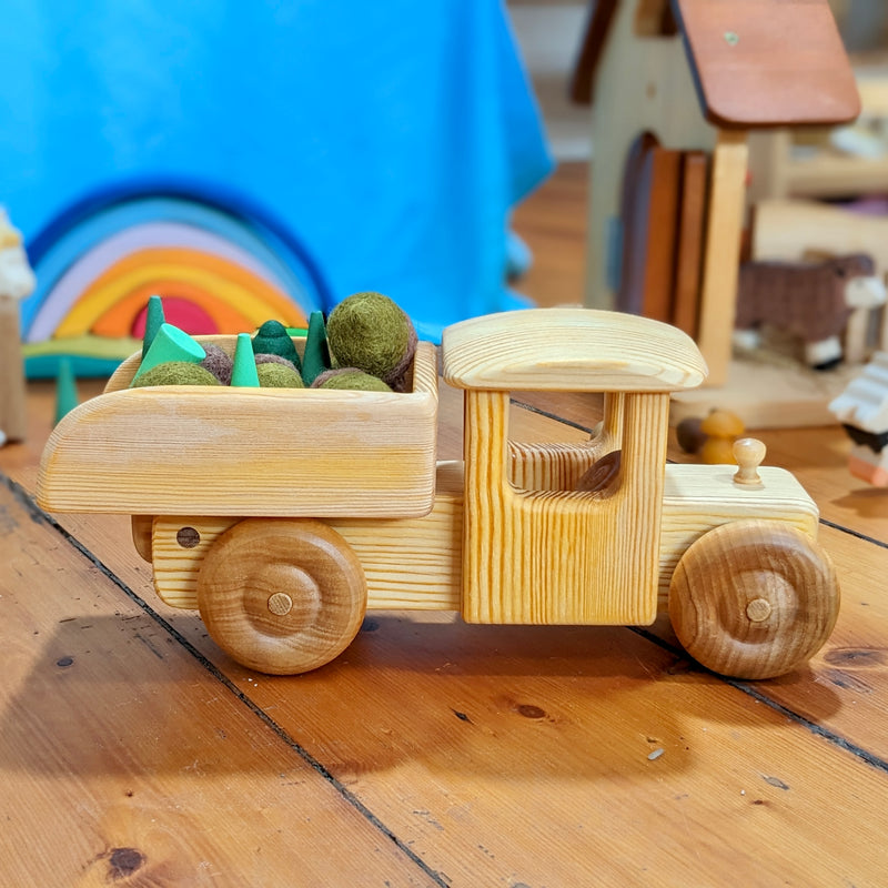 Debresk Big Tipping Truck Wooden Toy Car Best Seller 3yrs+
