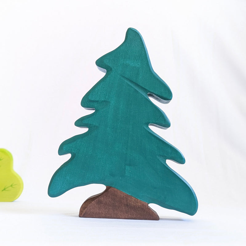 Holztiger Conifer Christmas Wooden Woodland and Meadow Tree Figurine Christmas Range