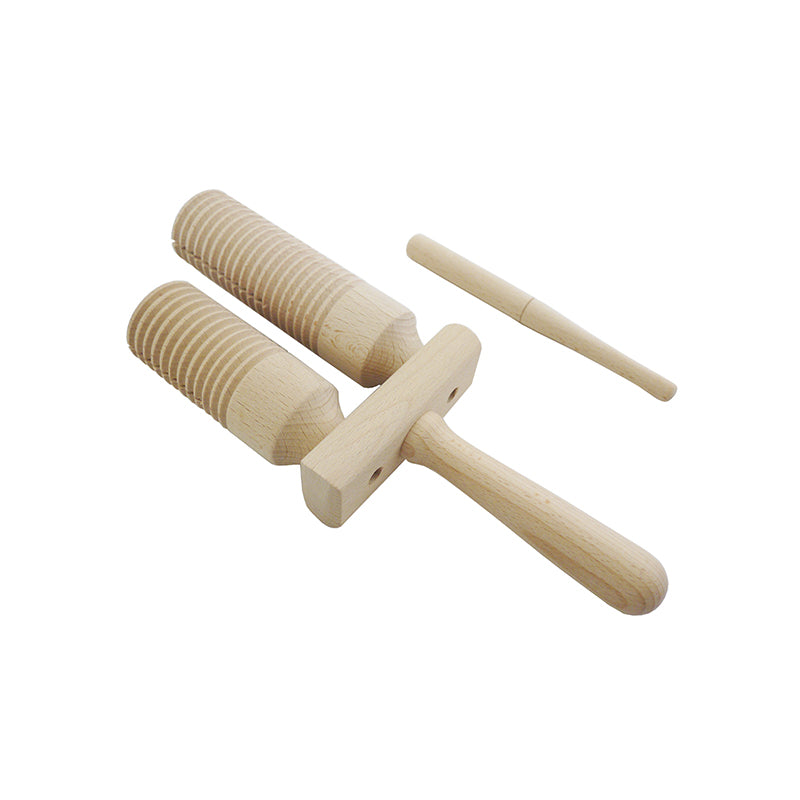 Double Guiro Two Tone Block Musical Intruments for Kids 3yrs+