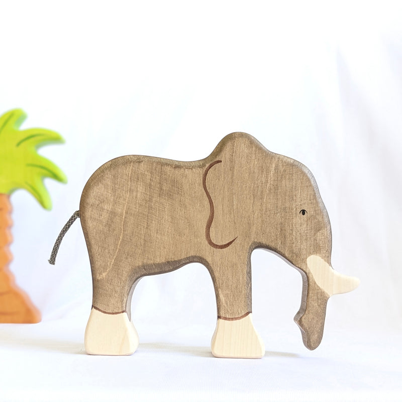 Holztiger Elephant Wooden Animals Wildlife Animal 3yrs+