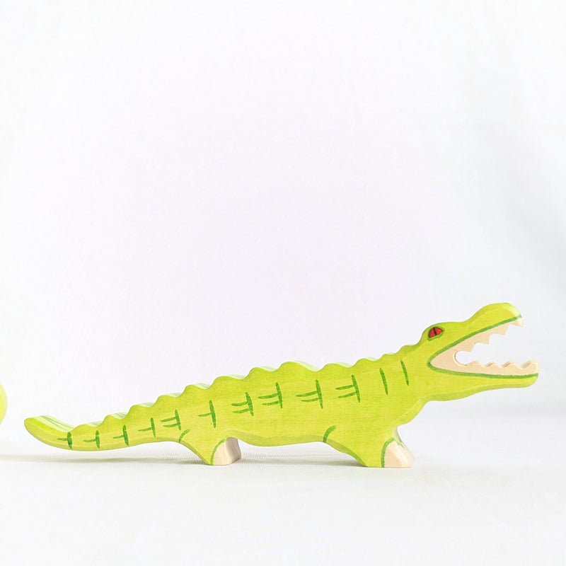 Holztiger Crocodile Wooden Animals Wildlife Australian Animals 3yrs+
