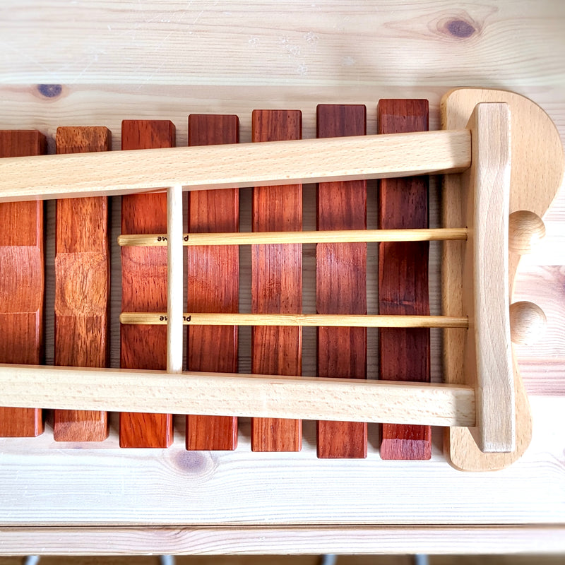 PlayMe 12 Keys Large Wooden Xylophone 56cm(L) Musical Instruments for Kids  3yrs+