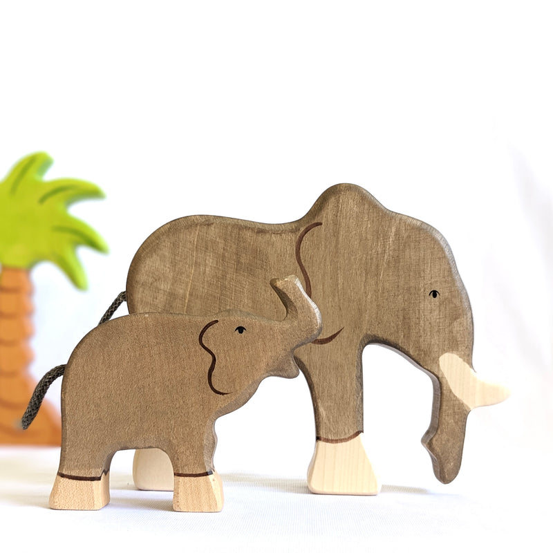 Holztiger Elephant Wooden Animals Wildlife Animal 3yrs+