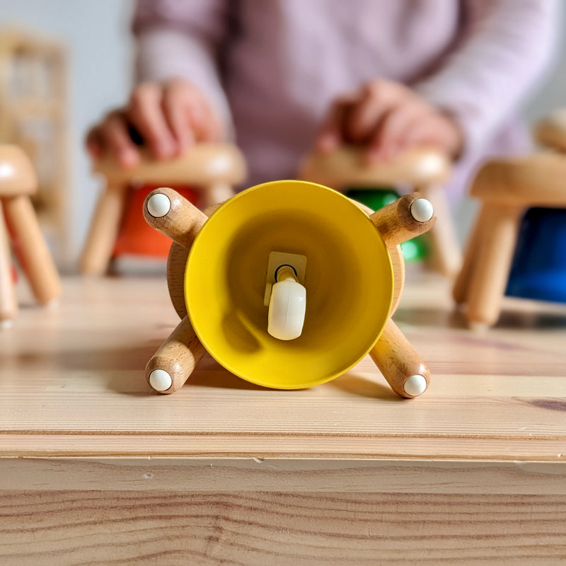 Pat Bells 8 Tones Bell C Major Scale by PlayMe Musical Intruments for Kids Best Seller 3yrs+