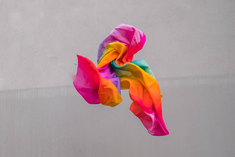 Play Silks by Play Silkies Australia Jumbo Silks Rainbow - My Playroom 