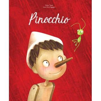 Pinocchio Die Cut Book (Hardcover) by Carlo Collodi, Luna Scortegagna Kids Picture Book The Classic Children's Book