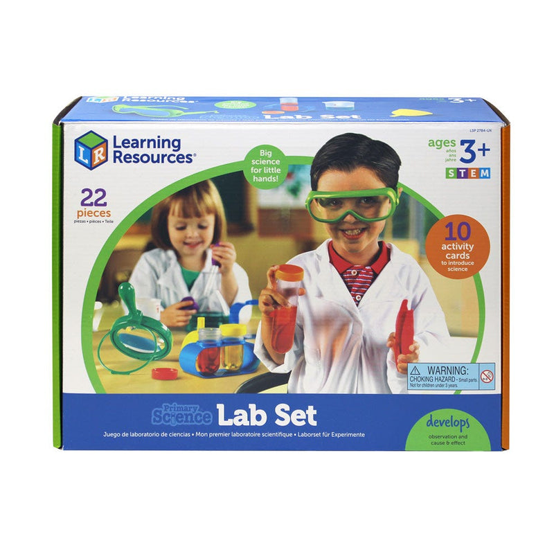 Primary Science Lab Set 22 Piece Science Set by Learning Resources Science Range Early Science STEM Cognitive Developmental Toys for Kids Best Seller 3yrs+