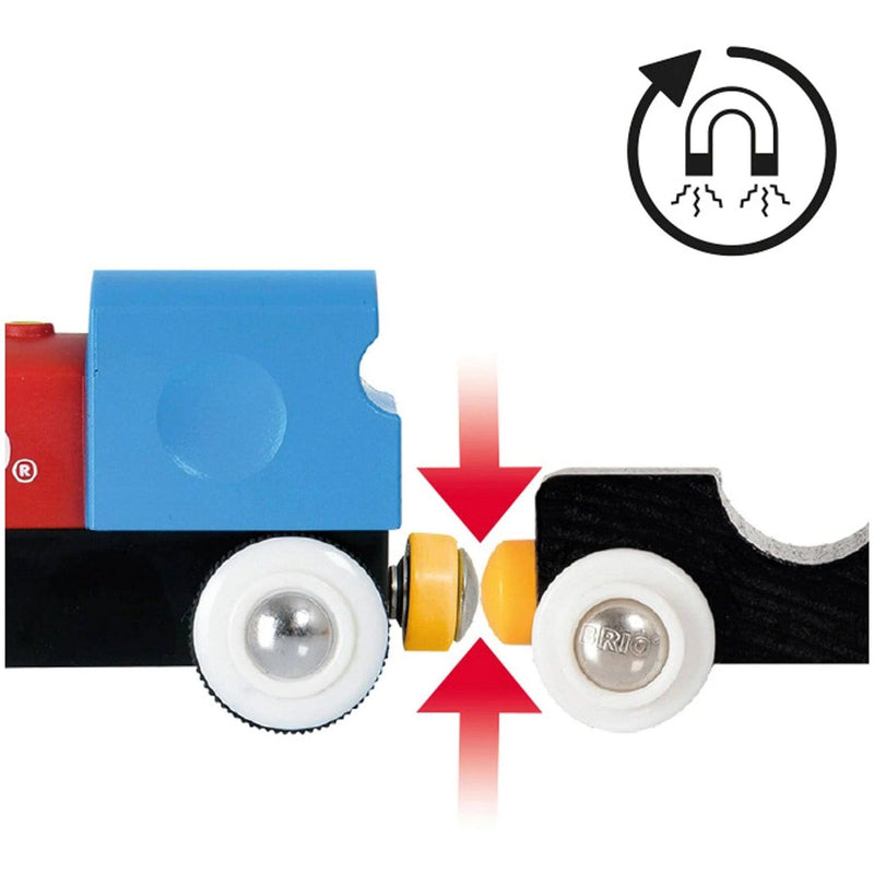 BRIO My First Railway Battery Operated Train Set 25 Pieces Toddler Toys 18m+