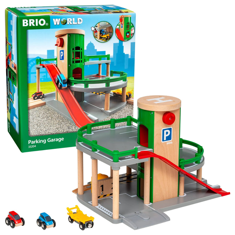 BRIO Parking Garage 7 Pieces Set Wooden toy car garage Best Seller Most Loved in Store 3yrs+