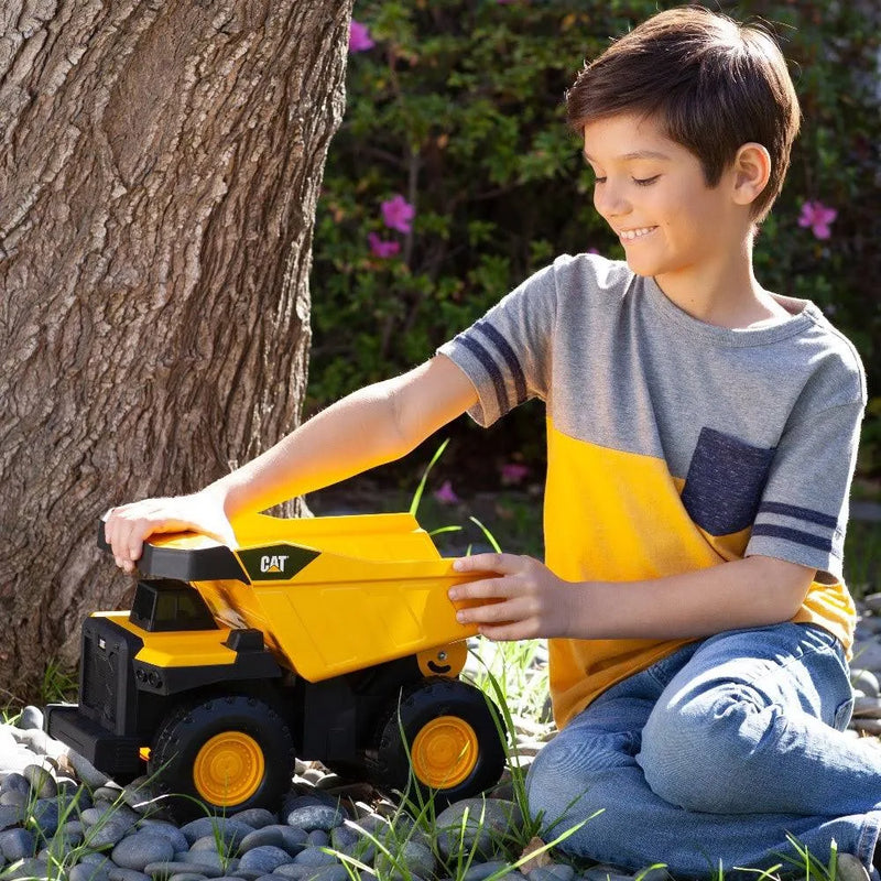 Cat Truck Toys XL Metal Sand Pit Vehicles CATERPILLAR Steel Dump Truck 40cm Toy Car Best Seller 3yrs+