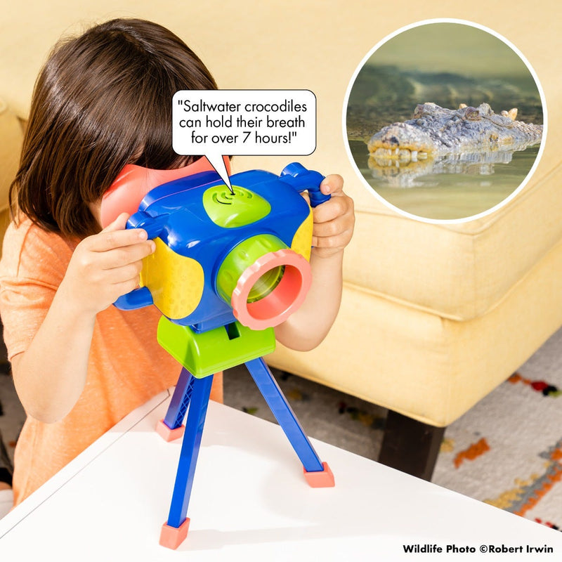 Geosafari® Jr Talking Wildlife Camera (featuring Robert Irwin) by Educational Insights Early Science STEM Toys 4yrs+